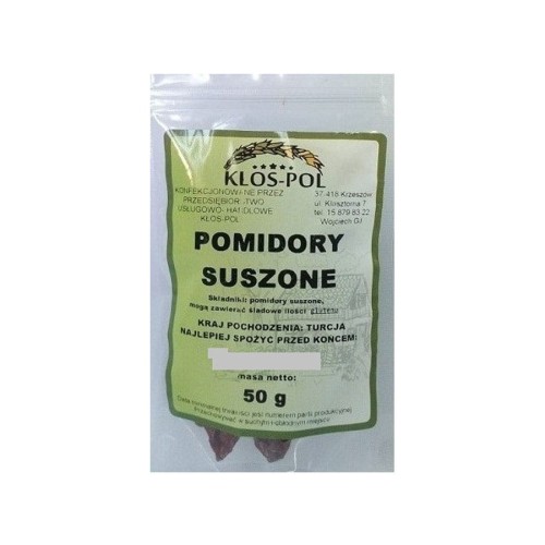Pomidory suszone 50g (K258)