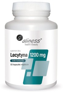 Lecytyna 1200 mg , 60kaps. Suplement diety (K1336)