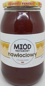 Miód nawłociowy nektarowy 1250g (K1088) 