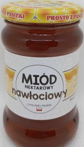 Miód nawłociowy nektarowy 400g (K575)