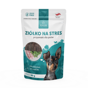 Naturalny przysmak - Ziółko na stres - cielęcina i melisa 60g (K1277)