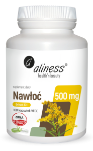 Nawłoć (Solidago virgaurea L) ekstrakt 10:1 500mg suplement diety (K1410)