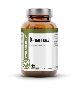 PharmoVit D-mannoza 60kaps VEGE suplement diety (K1476)