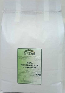Mąka pełnoziarnista z samopszy 5kg (K1508)