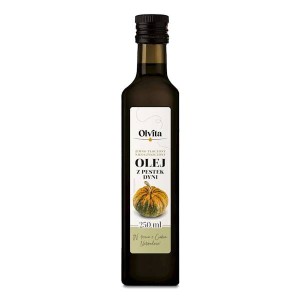 Olej z pestek dyni zimnotłoczony, nieoczyszczony 250ml (K154)