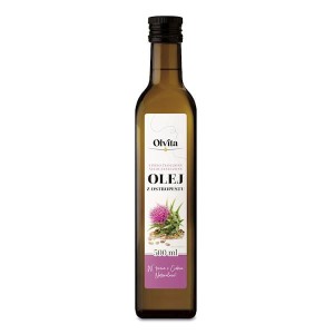 Olej z ostropestu zimno tłoczony, nieoczyszczony 500ml (K614)