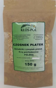 Czosnek płatek POLSKI 150g (K1601)  