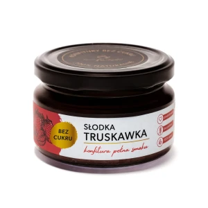 Konfitura z truskawek BEZ CUKRU (K657)