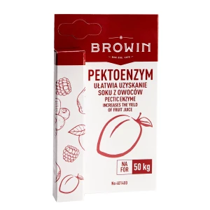 PEKTOENZYM - do łatwiejszego uzyskania soku z owoców - na 50 kg (K1302)