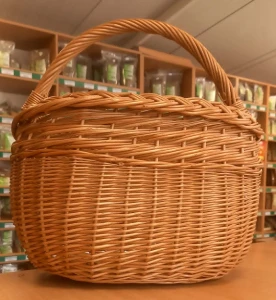 KOSZ WIKLINOWY KOSZYK ZAKUPY PIKNIK GRZYBY EKO POLSKI (K976)
