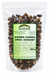 Morwa czarna owoc suszony 300g (K1030)