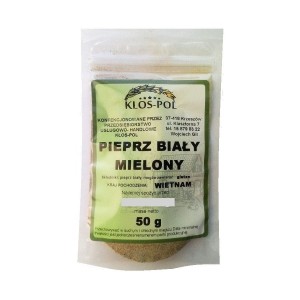 Pieprz biały mielony 50g (K297)