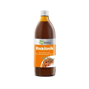 Rokitnik sok 100% - 0,5L suplement diety(K774)
