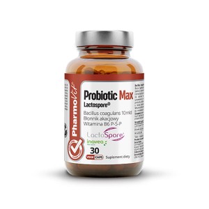 Probiotic Max Lactospore 30kaps suplement diety (K380)